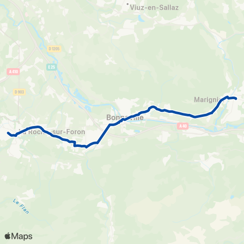 TER Rémi (Centre-Val de Loire) Re Annemasse / St-Gervais-les-Bains map