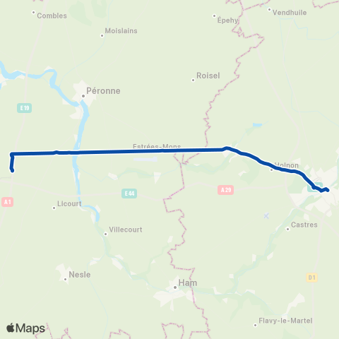 TER Nomad (Normandie) Navettes TGV Hpi map