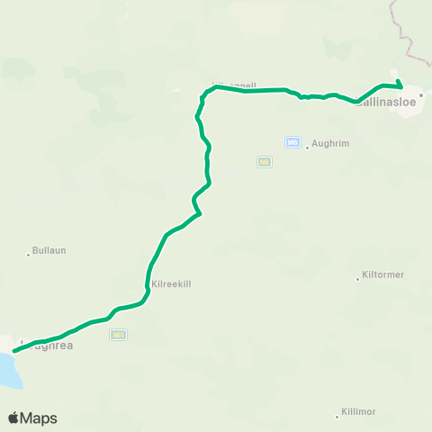 TFI Local Link Train Station map