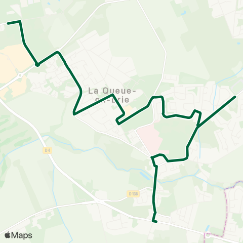 Marne et Seine Petit Caporal↔︎Lycée Champlain map