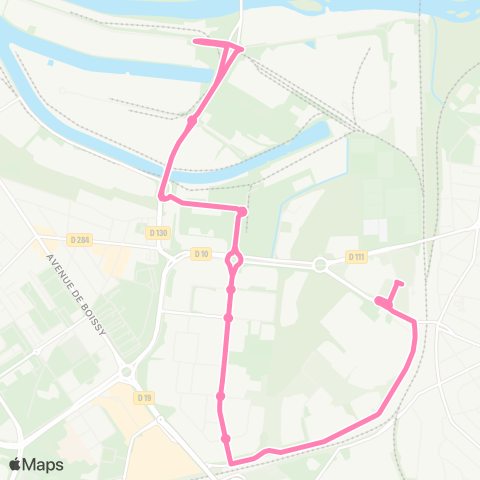 Marne et Seine Sucy / Bonneuil RER↔︎Gare de Sucy-Bonneuil map