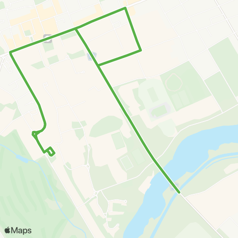 TigerTransit Princeton Junction to Meadows map