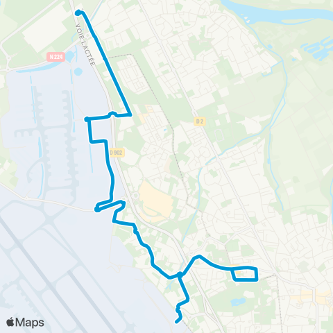 Tisséo Aéroport / MEETT map