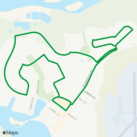 TransCarnarvon Carnarvon - Babbage Island map