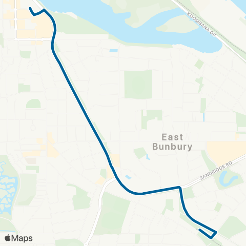 TransBunbury  map