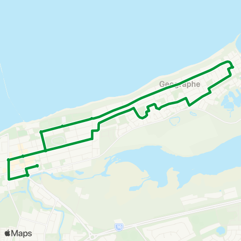 TransBusselton Busselton Circular map