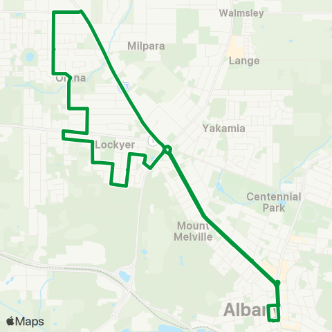 TransAlbany  map