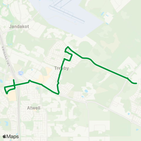 Transperth  map