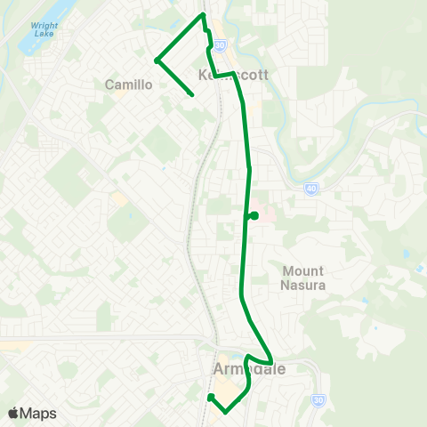 Transperth  map