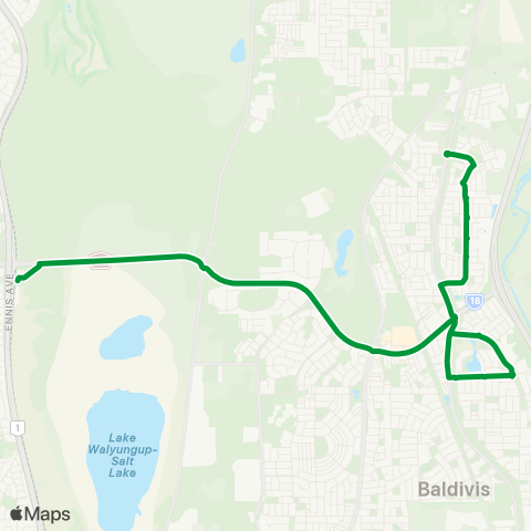 Transperth  map