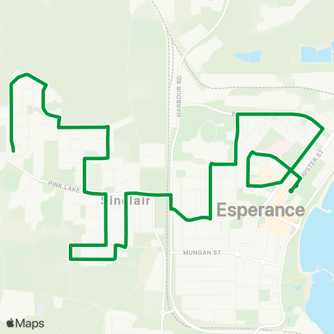 TransEsperance  map