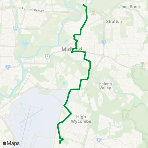 Transperth  map