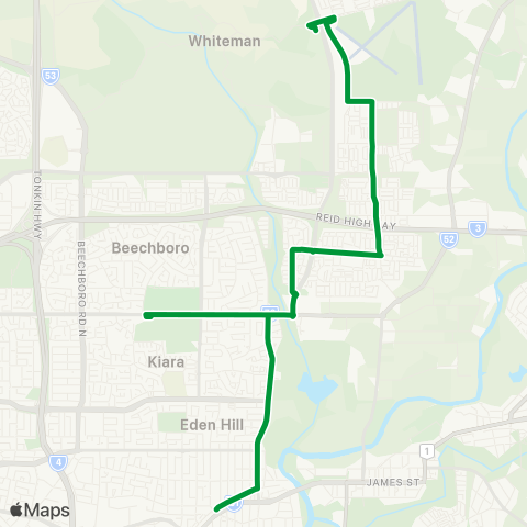 Transperth  map