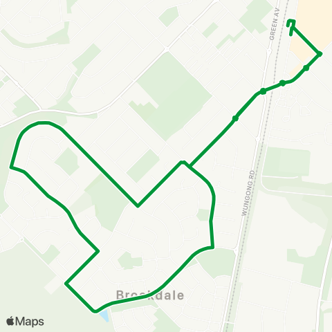 Transperth Armadale - Wungong map