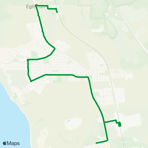 Transperth Butler - Yanchep map