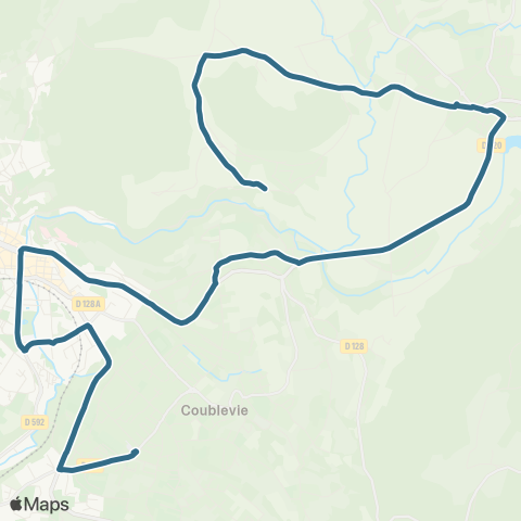 Transports du Pays Voironnais Crossey Tolvon - Coublevie Plan Menu map