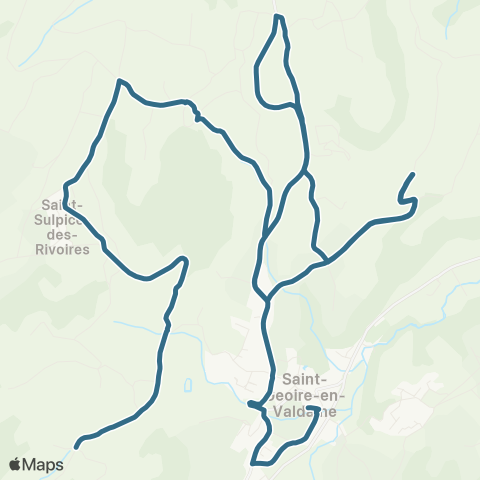 Transports du Pays Voironnais St Geoire Consuoz Abris - Lambertière map