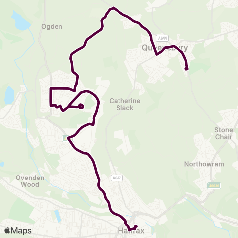 Team Pennine  map