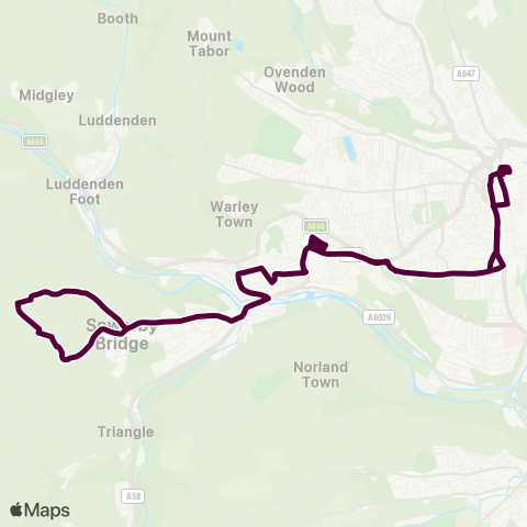 Team Pennine  map