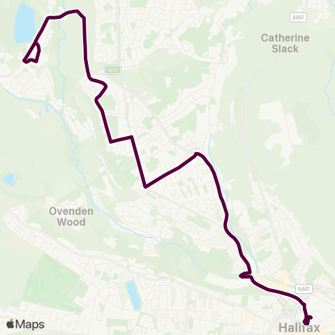 Team Pennine  map