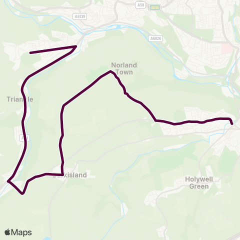 Team Pennine  map