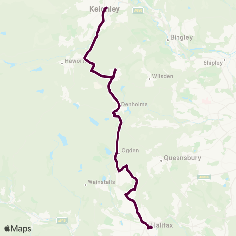 Team Pennine  map