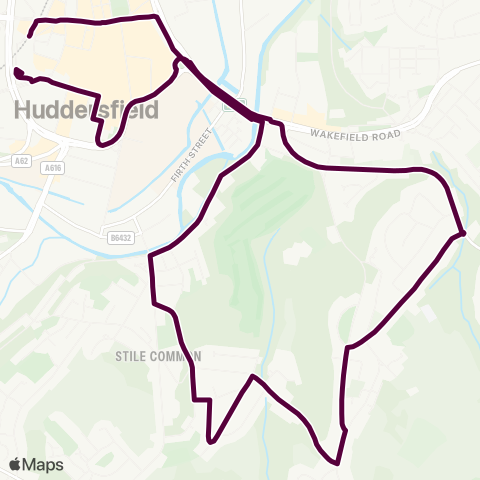 Team Pennine  map