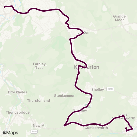 Team Pennine  map