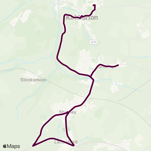 Team Pennine  map