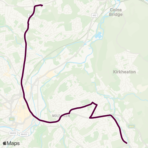 Team Pennine  map