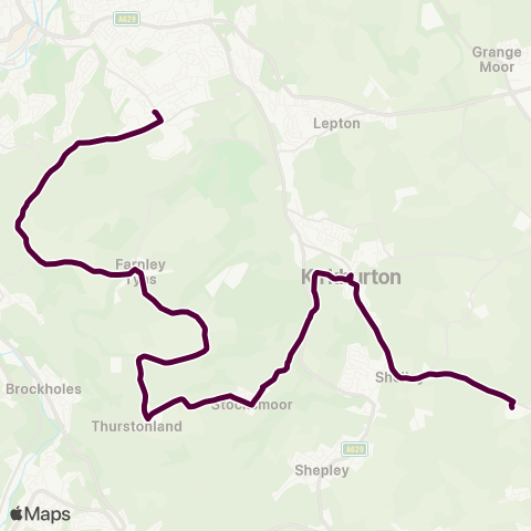 Team Pennine  map