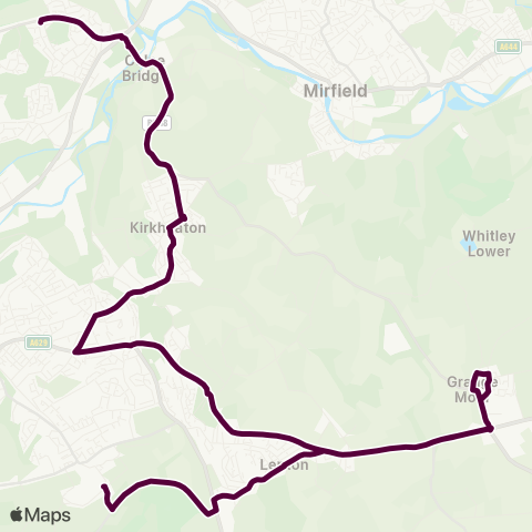 Team Pennine  map