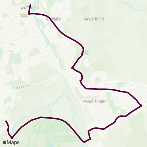 Team Pennine  map