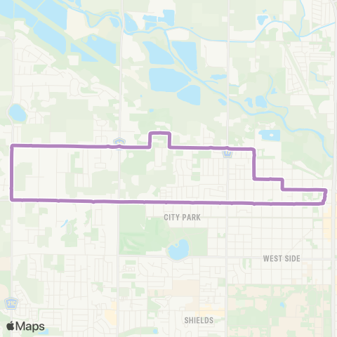 Transfort NW Ft Collins, Overland Tr, and Laporte map