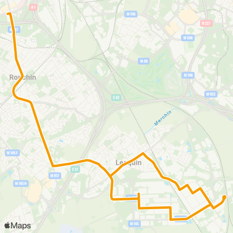 Ilévia Zone d'Activités Lesquin Crt / Lille Pte de Douai map