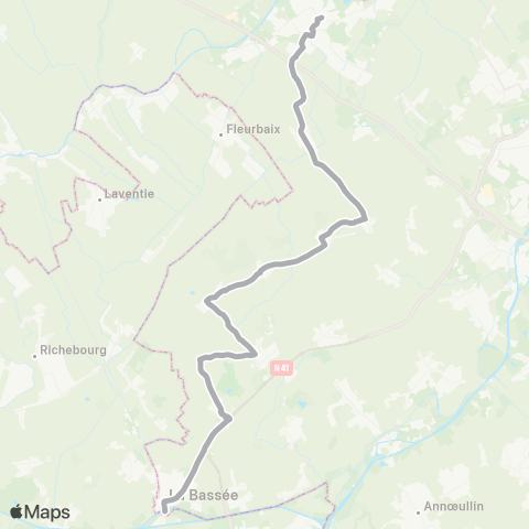 Ilévia Résa la Bassée - Armentières map