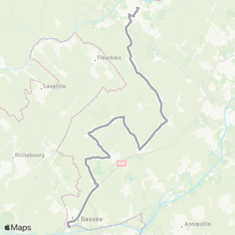 Ilévia La Bassee Hdv / Armentieres Hdv map