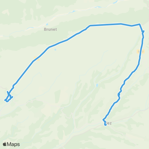 Trans'Agglo Valensole - Brunet - Puimoisson - Riez map