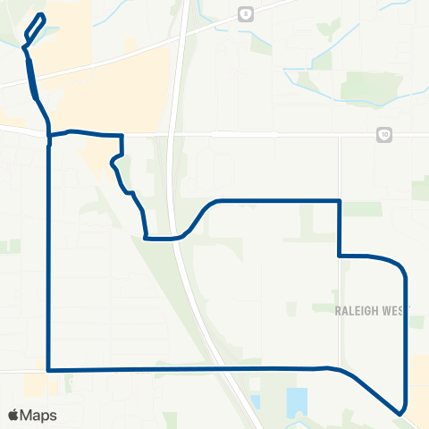 TriMet Arctic / Allen map