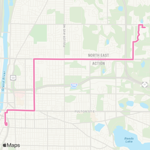 The Rapid East Leonard map