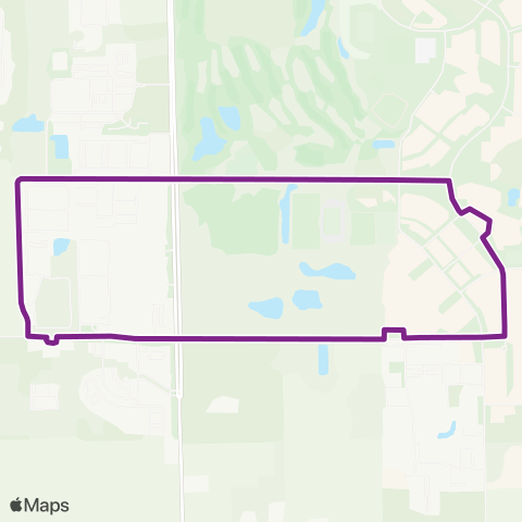 The Rapid South Campus map