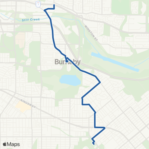 TransLink Holdom Station / Edmonds Station map