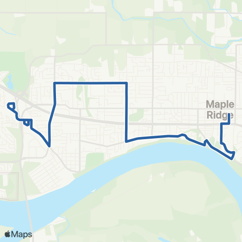 TransLink Haney Pl / Maple Meadows / Meadowtown   map