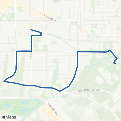 TransLink Royal Oak Station / Edmonds Station map