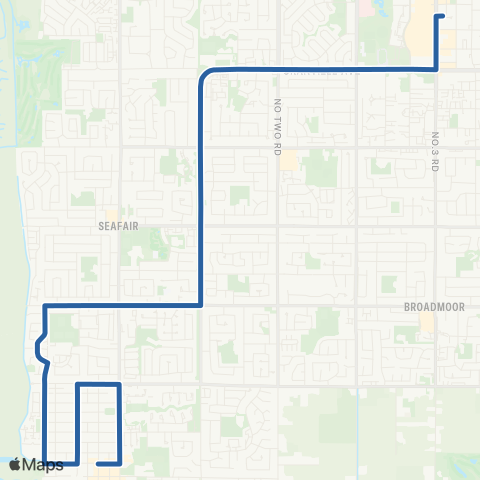 TransLink Richmond Brighouse Station / Steveston map