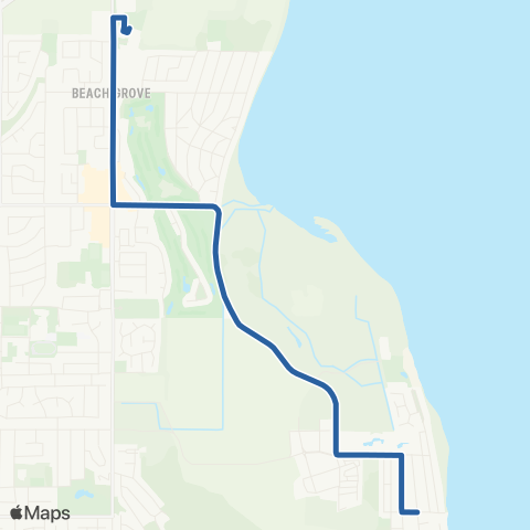 TransLink Boundary Bay / S Delta Recreation Centre map