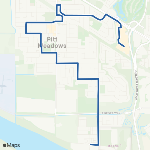 TransLink Meadowtown / Bonson map