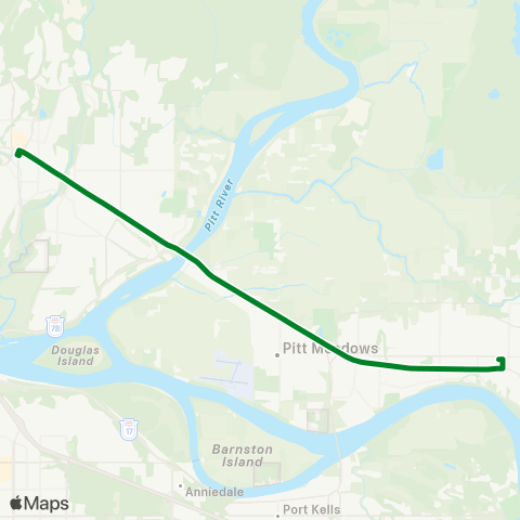 TransLink Lougheed Hwy map