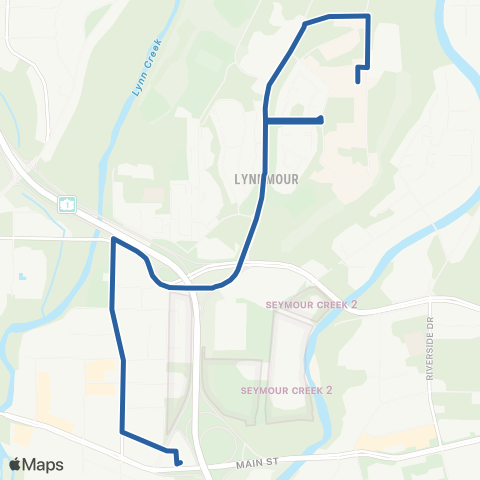 TransLink Phibbs / Capilano map