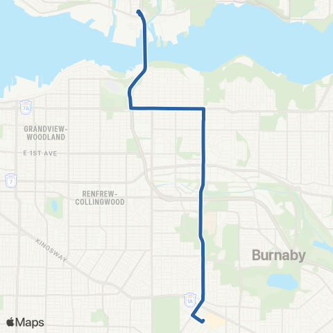 TransLink Metrotown Station / Phibbs Exchange map